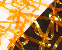 Perdigon Strips, 1 mm, Hot Orange Pearl / 41